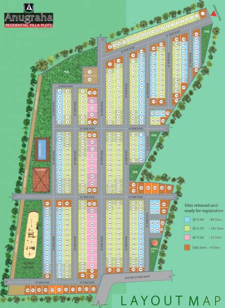 Images for Layout Plan of Anugraha Residential Villa Plots