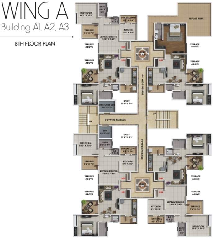  new town Images for Cluster Plan of ARV New Town