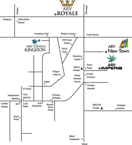  new-town Images for Location Plan of ARV New Town
