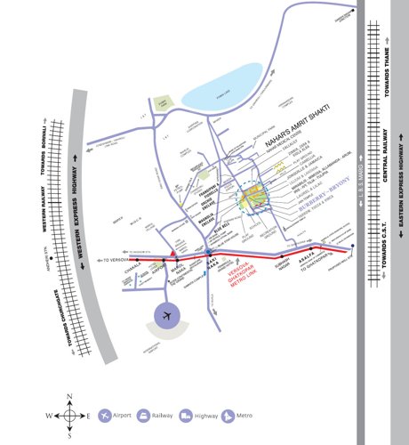 Images for Location Plan of Nahar Villas villas Images for Location Plan of Nahar Villas