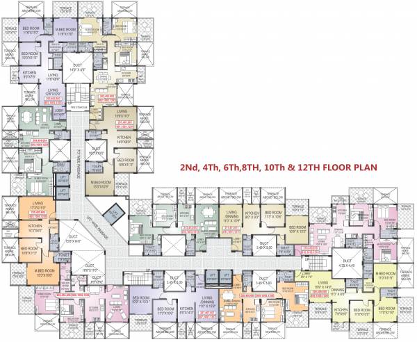 Images for Cluster Plan of Nirman Akash Raj