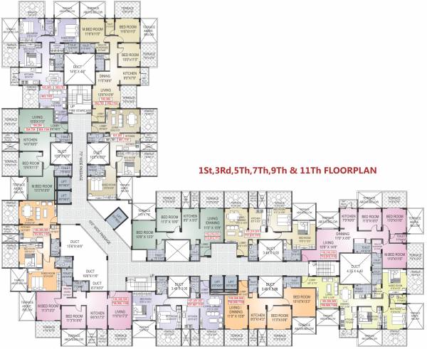 Images for Cluster Plan of Nirman Akash Raj