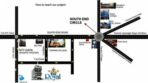 shivaganga-infra royal Location Plan