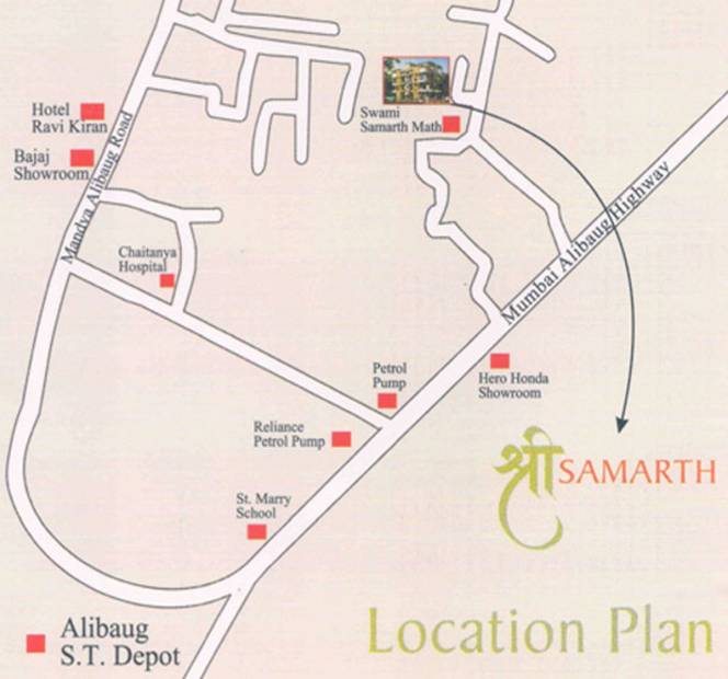 jet-infraventure-ltd shree-samartha Location Plan