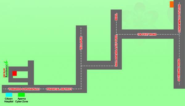 primark-projects sri-ram-residency Location Plan