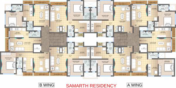 Images for Cluster Plan of Jet Samarth Residency Images for Cluster Plan of Jet Samarth Residency