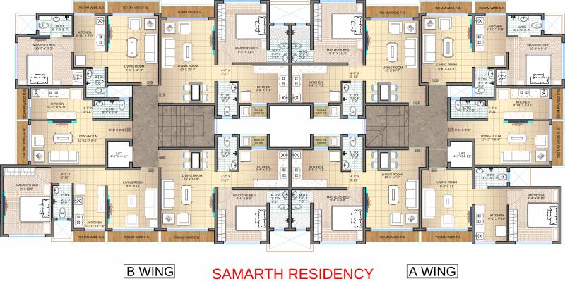 Images for Cluster Plan of Jet Samarth Residency