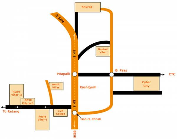 Images for Location Plan of Citicon Rudra Vihar I