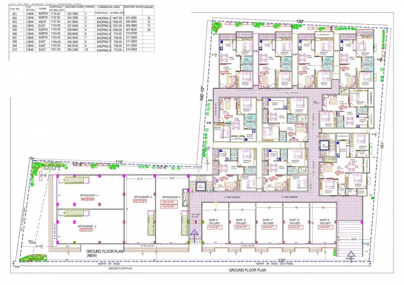 Images for Cluster Plan of Someshwara Arcade