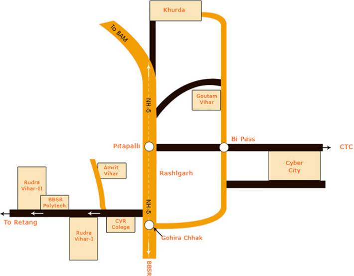 Images for Location Plan of Citicon Amrit Vihar