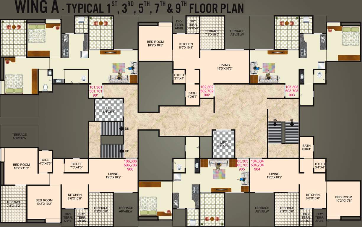 Images for Cluster Plan of Balaji Vishnu Greens
