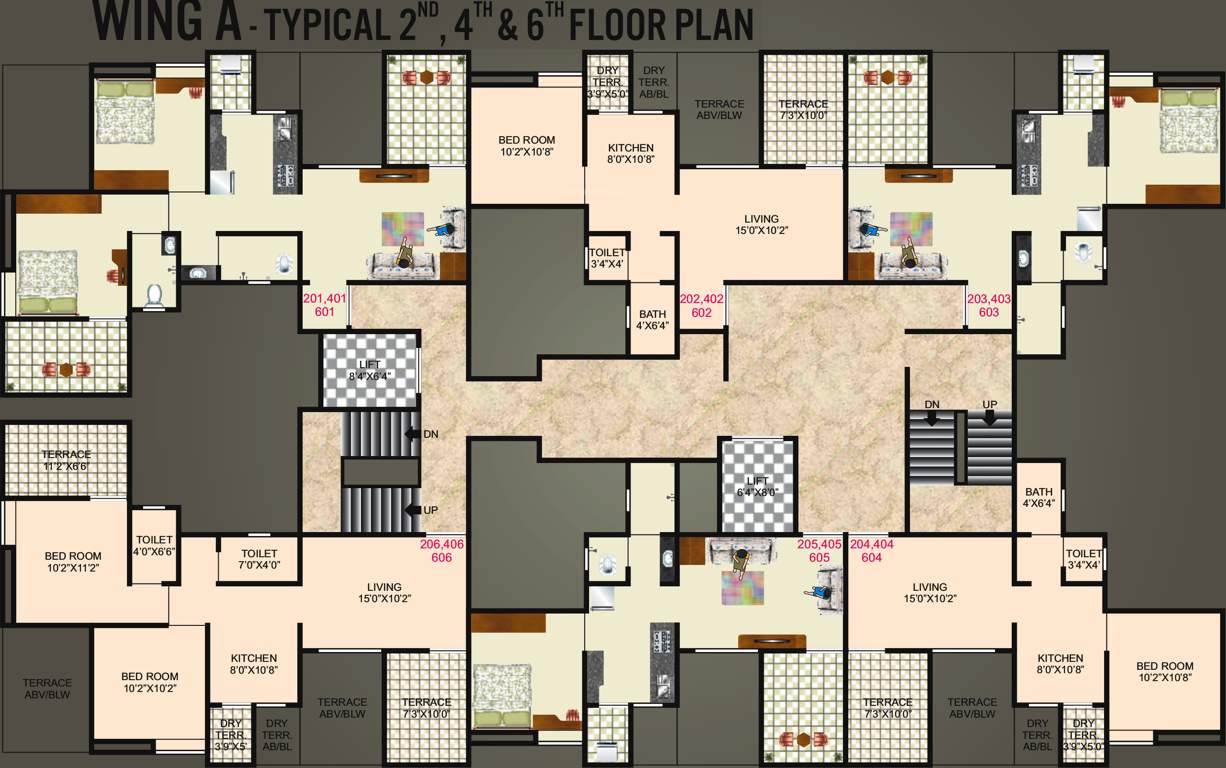 Images for Cluster Plan of Balaji Vishnu Greens