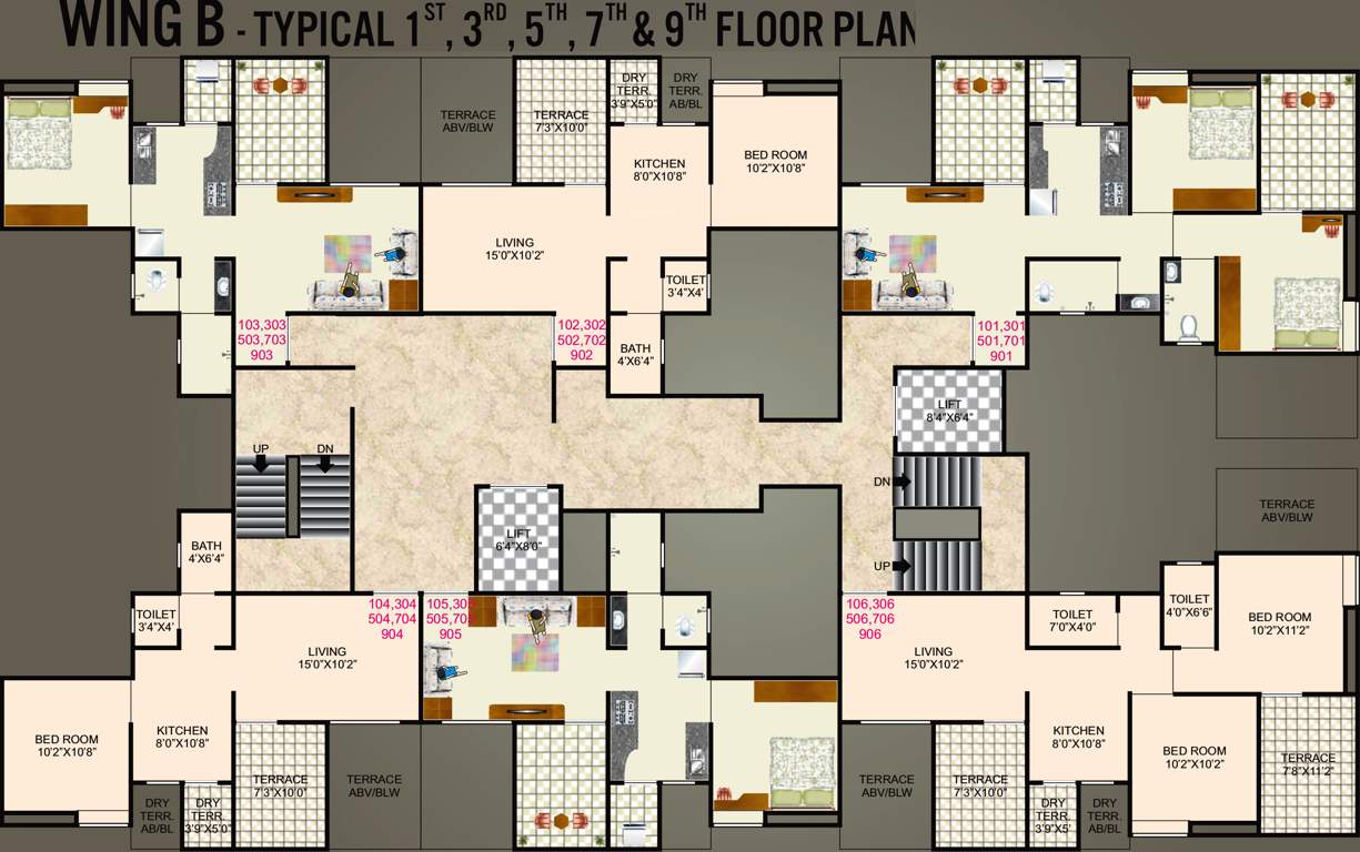 Images for Cluster Plan of Balaji Vishnu Greens
