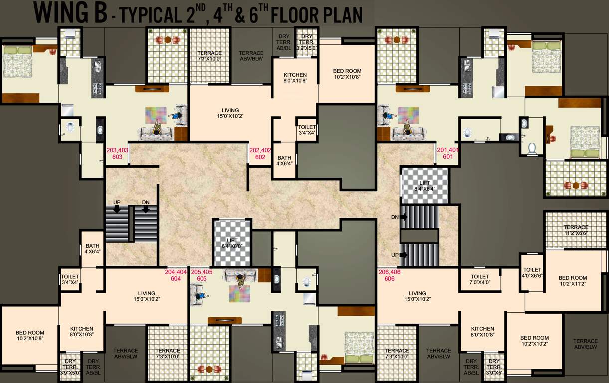 Images for Cluster Plan of Balaji Vishnu Greens