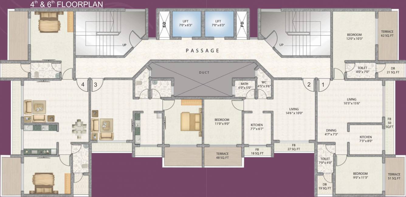 Images for Cluster Plan of Mega Ista