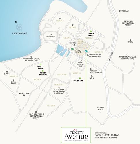  avenue Images for Location Plan of Tricity Avenue