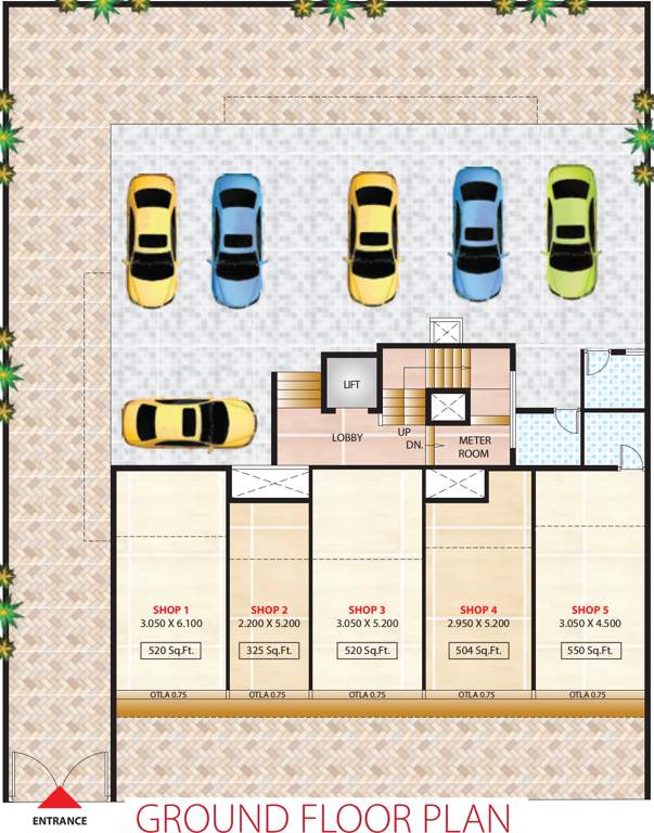 Images for Cluster Plan of Kohinoor Developers Tarique Paradise
