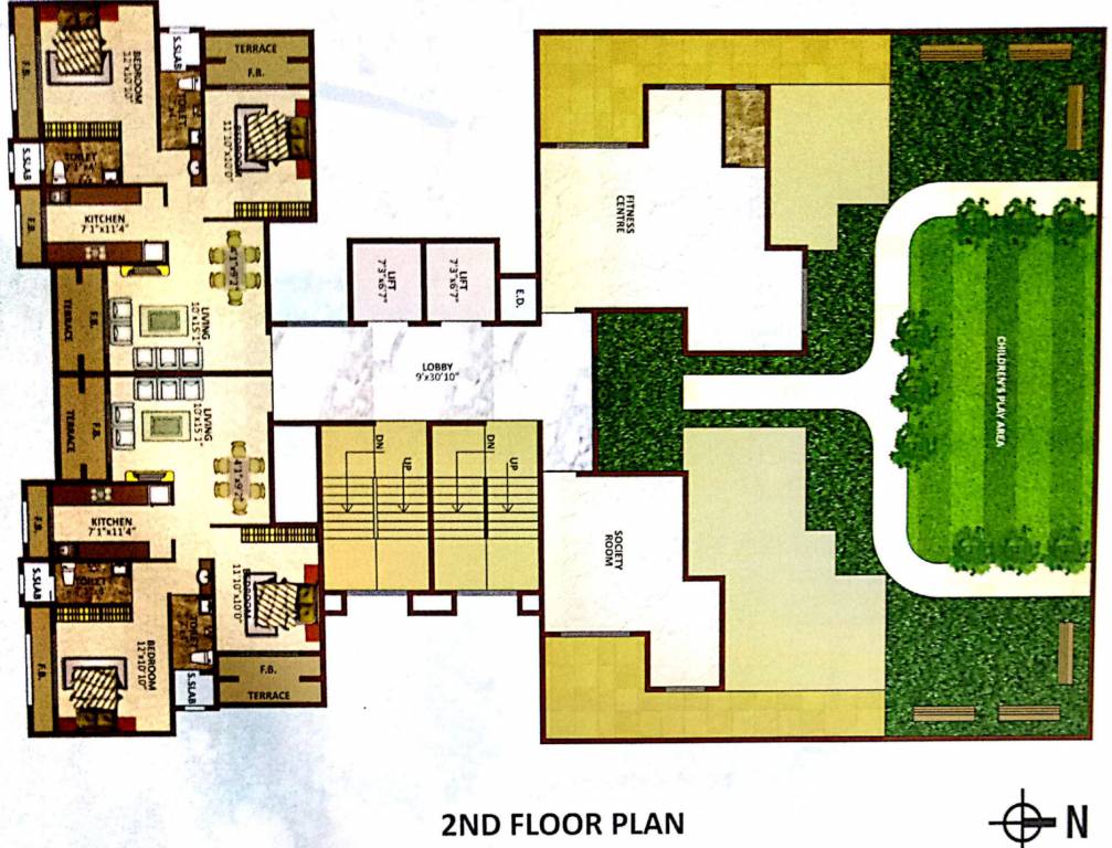 Images for Cluster Plan of Vaastu Sai
