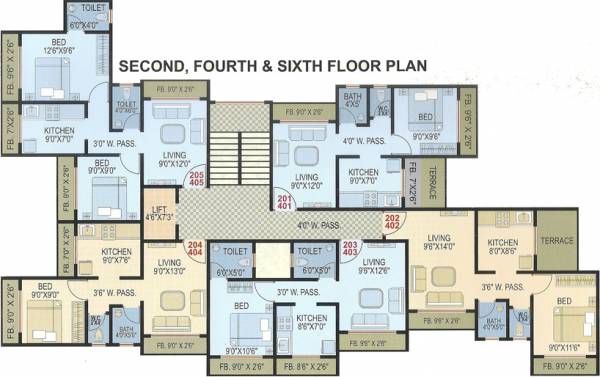 Images for Cluster Plan of Yash Trinity