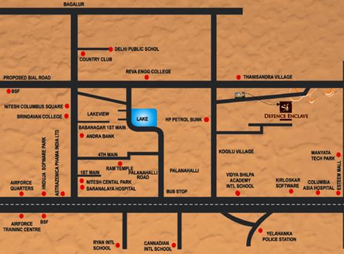  defence-enclave Images for Location Plan of SLV Defence Enclave