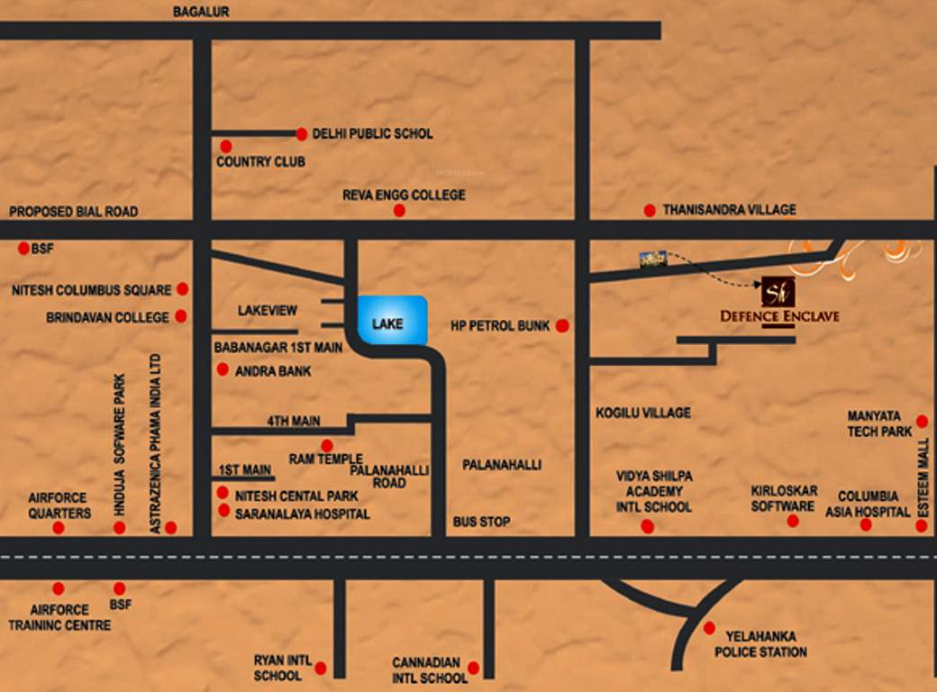  defence enclave Images for Location Plan of SLV Defence Enclave