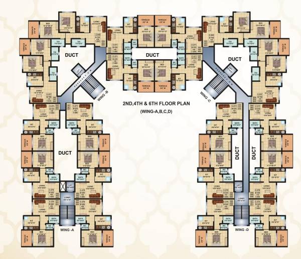  aadi-aarambh Shivkanta Cluster Plan for 2nd Floor