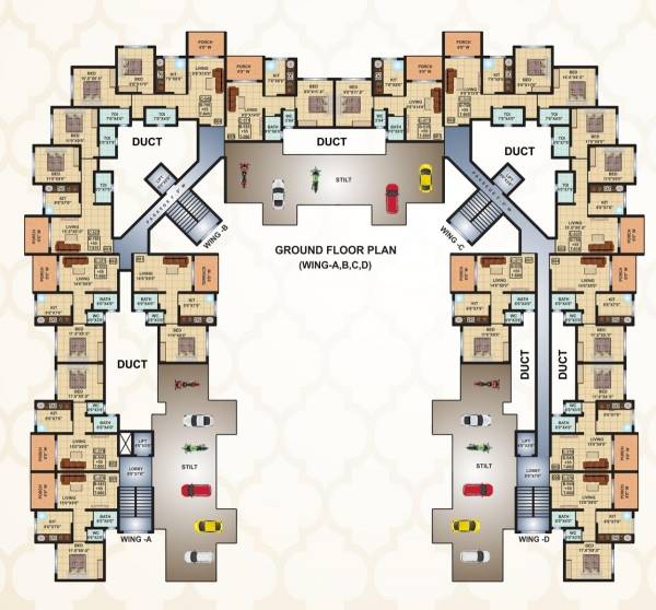  aadi-aarambh Shivkanta Cluster Plan for ground Floor