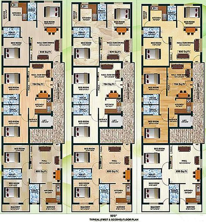 Images for Cluster Plan of Thasami Kali Roja And Raja