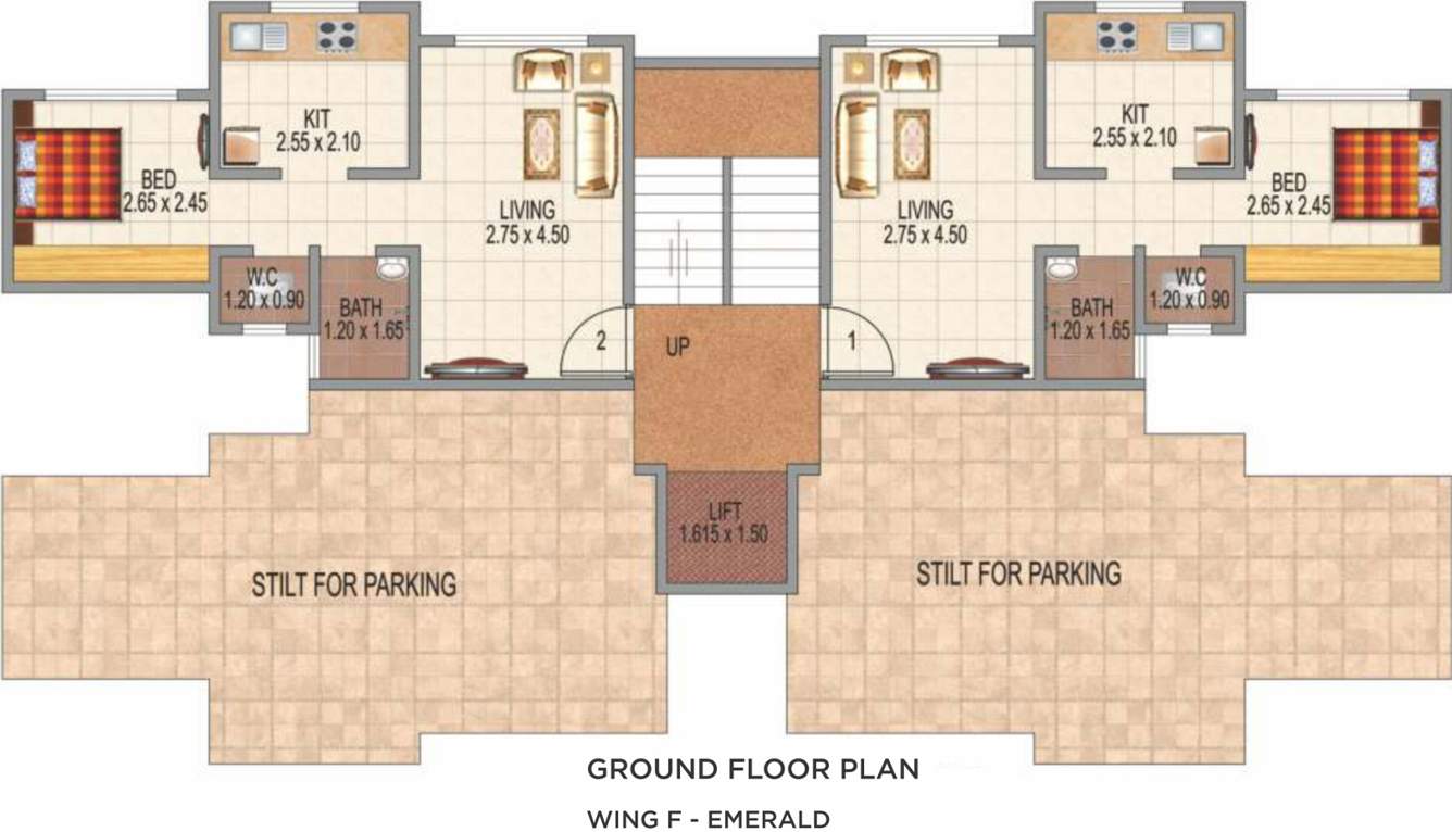 vishwajeet edge Images for Cluster Plan of GBK Vishwajeet Edge