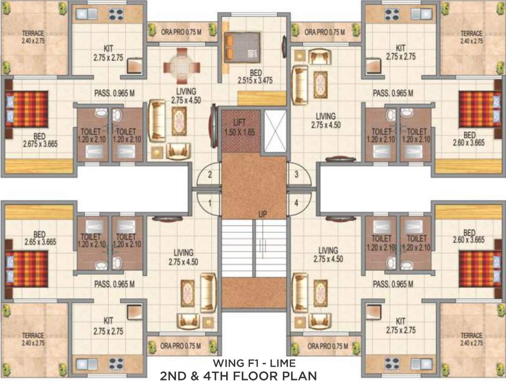 vishwajeet edge Images for Cluster Plan of GBK Vishwajeet Edge