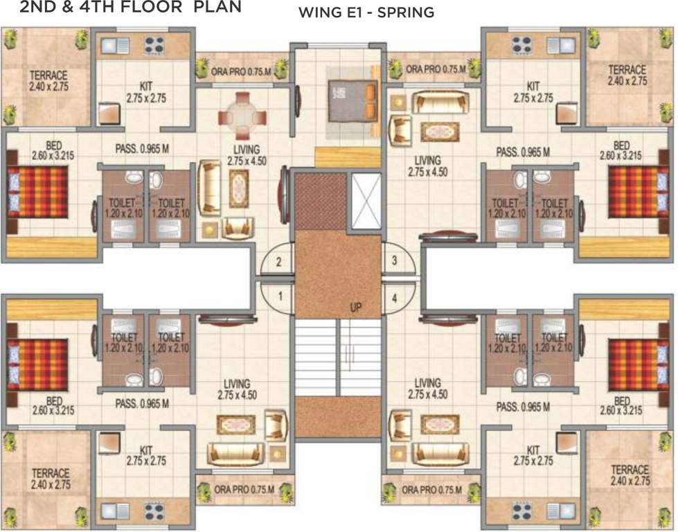 vishwajeet edge Images for Cluster Plan of GBK Vishwajeet Edge