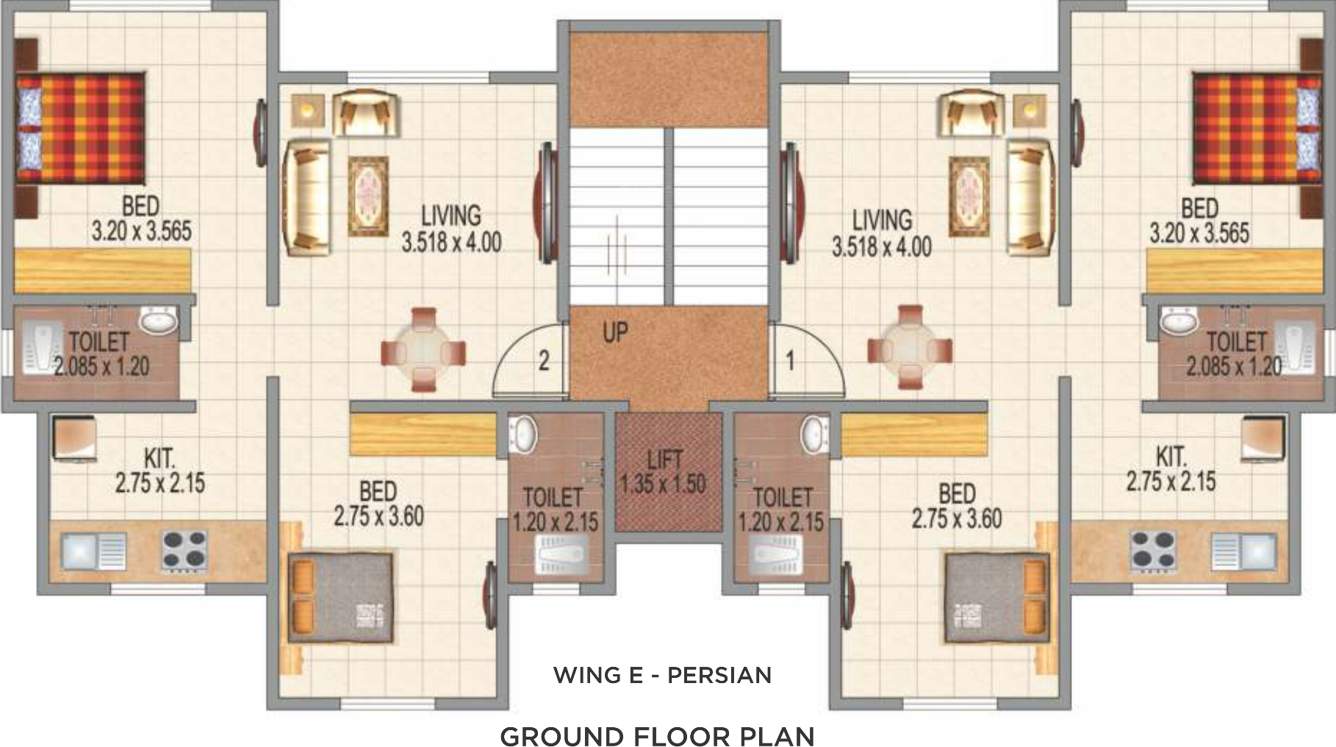 vishwajeet edge Images for Cluster Plan of GBK Vishwajeet Edge