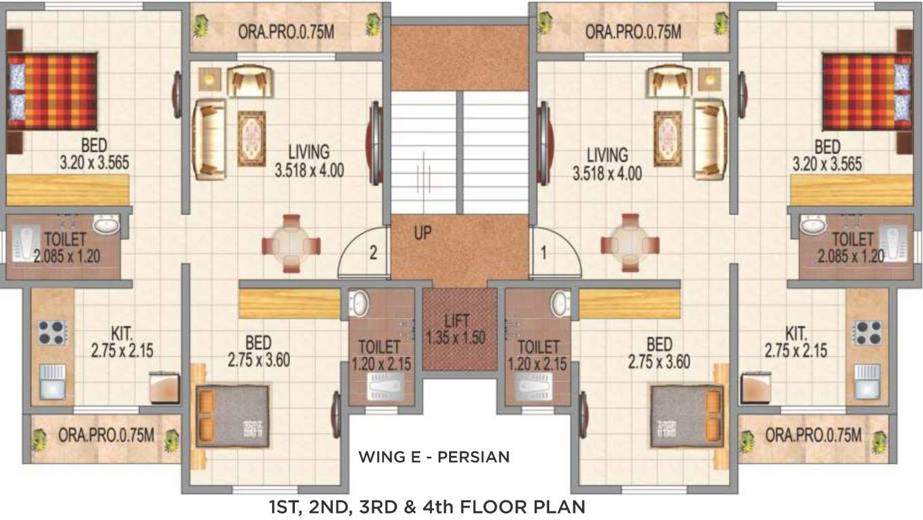 vishwajeet edge Images for Cluster Plan of GBK Vishwajeet Edge