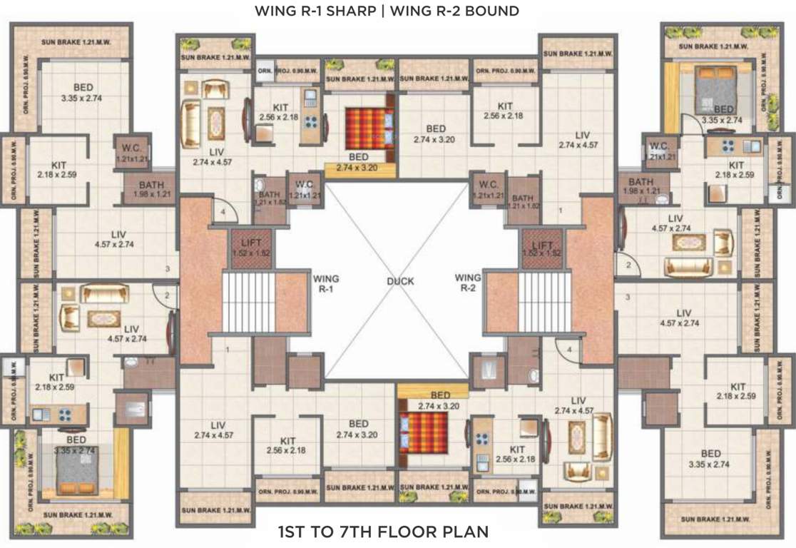 vishwajeet edge Images for Cluster Plan of GBK Vishwajeet Edge
