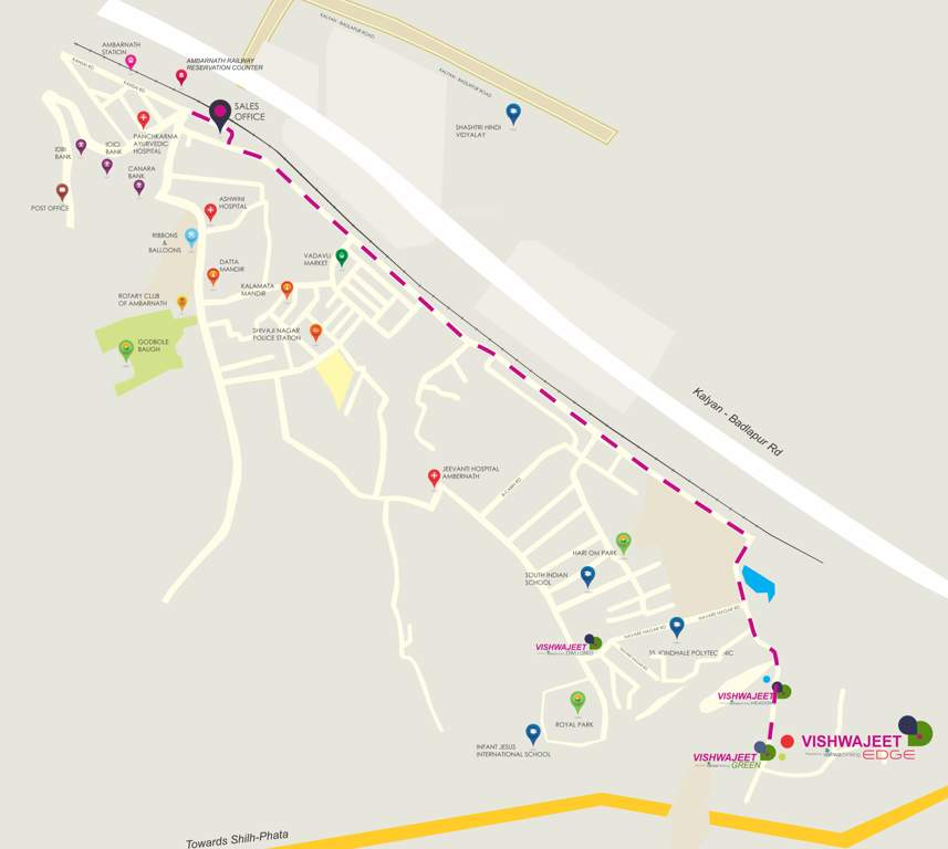 vishwajeet edge Images for Location Plan of GBK Vishwajeet Edge