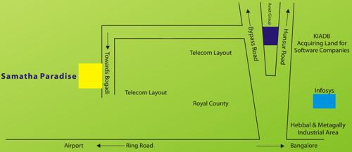  paradise Images for Location Plan of Samatha Paradise
