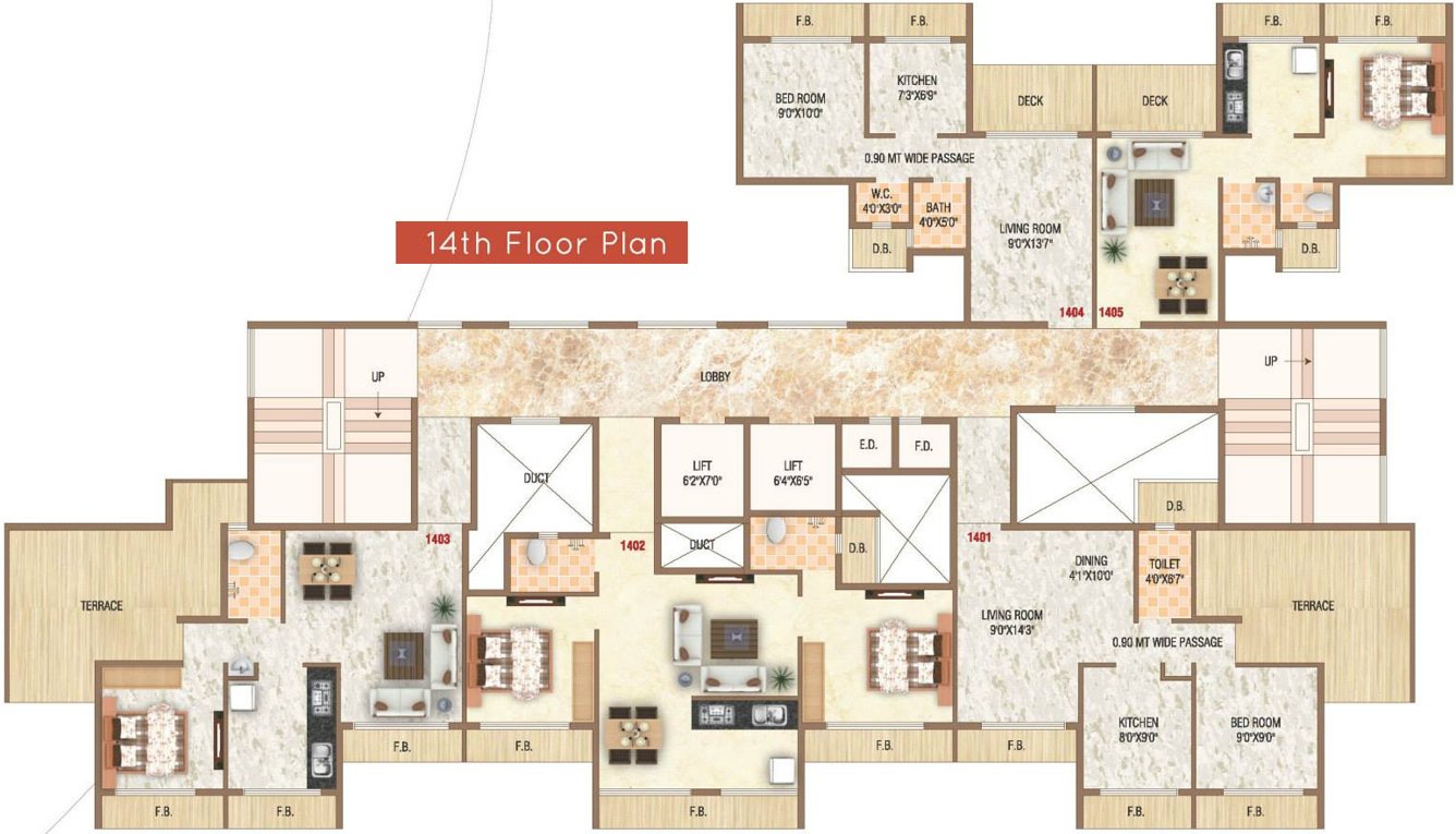 crest Images for Cluster Plan of Imperial Crest