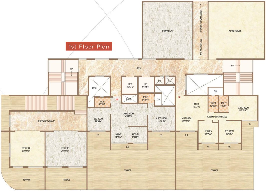 crest Images for Cluster Plan of Imperial Crest