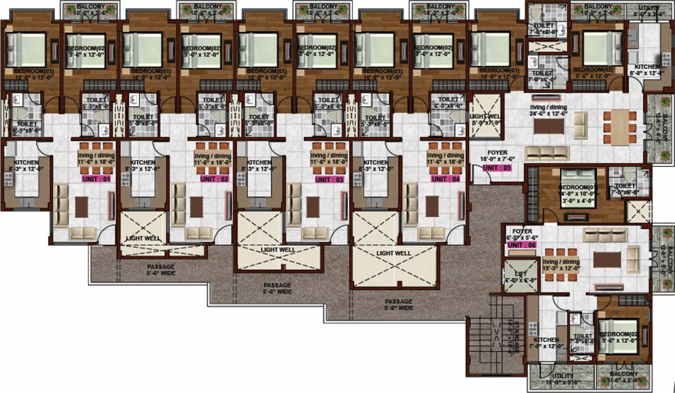  harmony Images for Cluster Plan of Bhavya Harmony