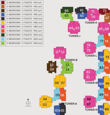 Images for Layout Plan of Brigade Plumeria At Meadows