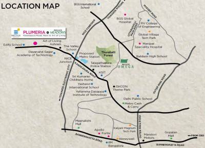 Images for Location Plan of Brigade Plumeria At Meadows