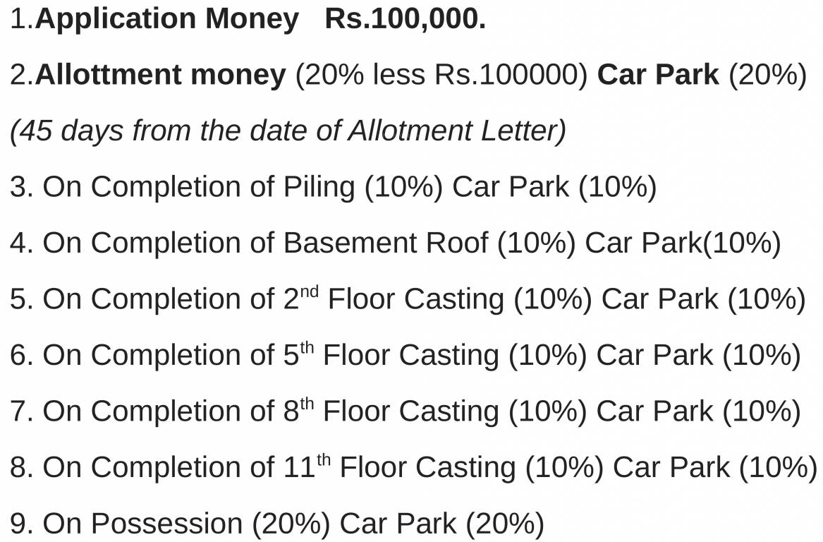 Images for Payment Plan of Bengal Elegance Payment Plan