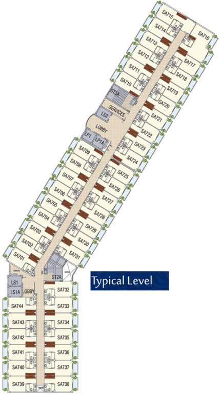 Images for Cluster Plan of KPDK Best Western Town Suite