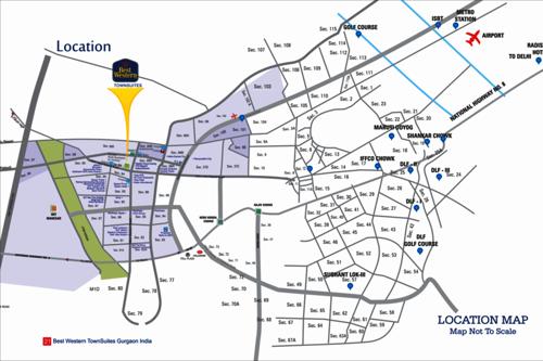 Images for Location Plan of KPDK Best Western Town Suite Images for Location Plan of KPDK Best Western Town Suite