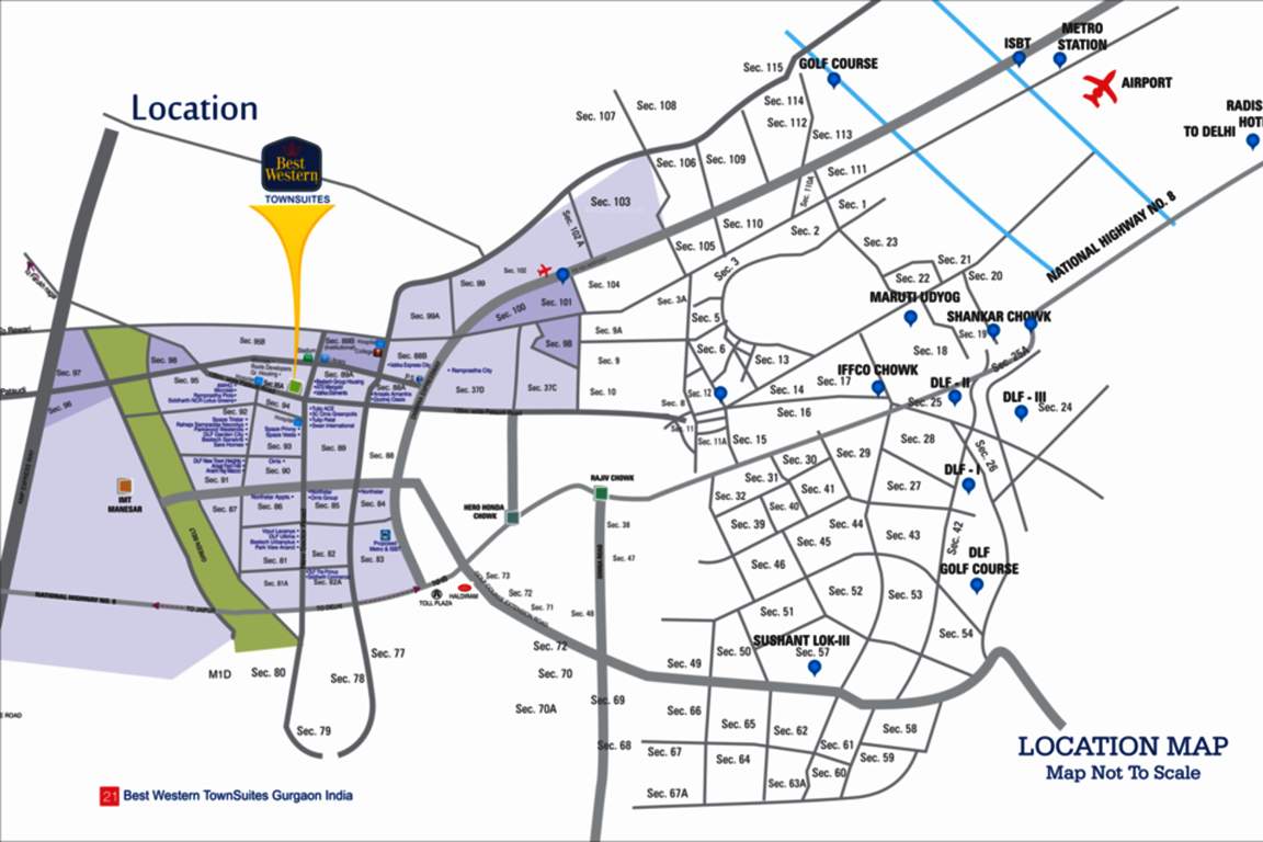 Images for Location Plan of KPDK Best Western Town Suite