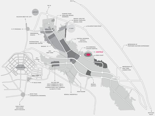  centrus Images for Location Plan of TATA Centrus