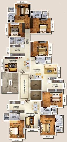 Images for Cluster Plan of Tridhaatu Shobha Aayu shobha-aayu Images for Cluster Plan of Tridhaatu Shobha Aayu
