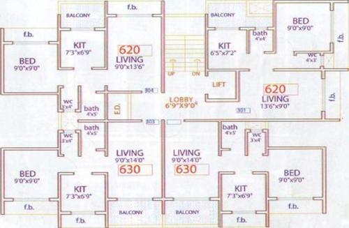 Images for Cluster Plan of Space Kartikay Kunj