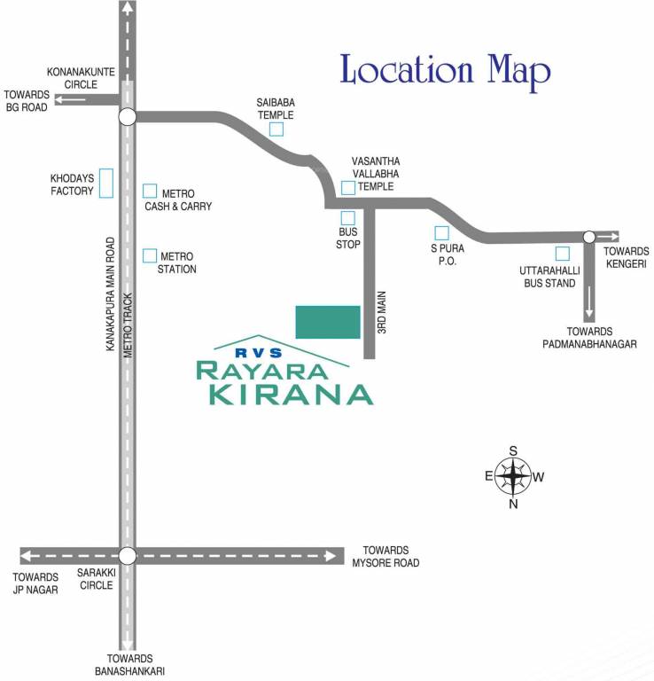 Images for Location Plan of RV Shelters Rayara Kirana