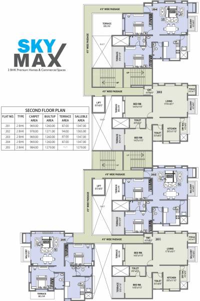 Images for Cluster Plan of Wadhwa Sky Max